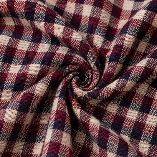 Gathered Skirt - Berry Gingham