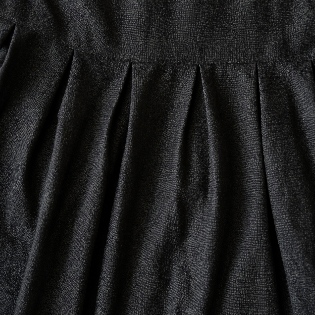 Box Pleat Skirt - Classic Black