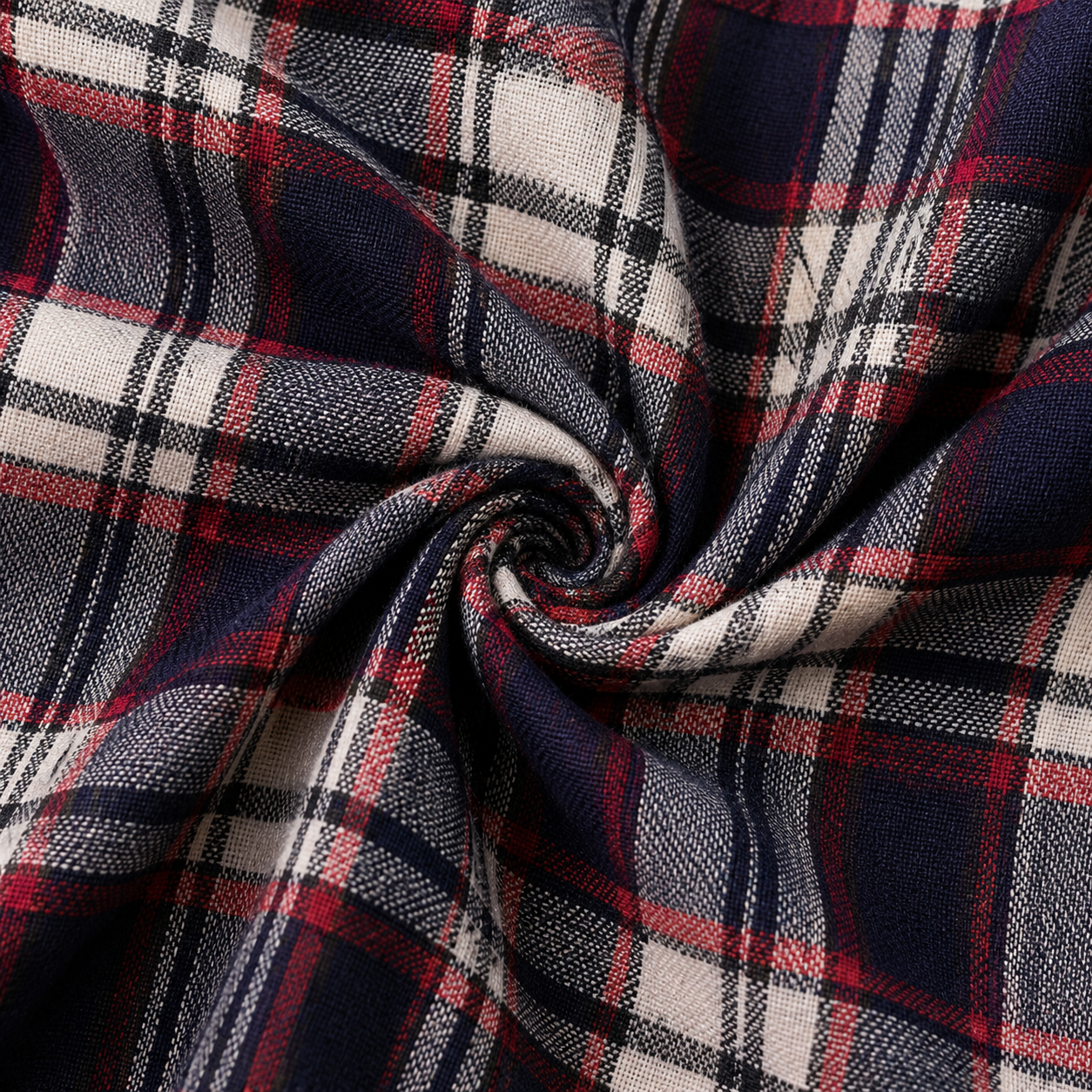 Gathered Skirt - Midnight Plaid