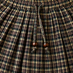 Forest Green Tartan - Gathered Skirt